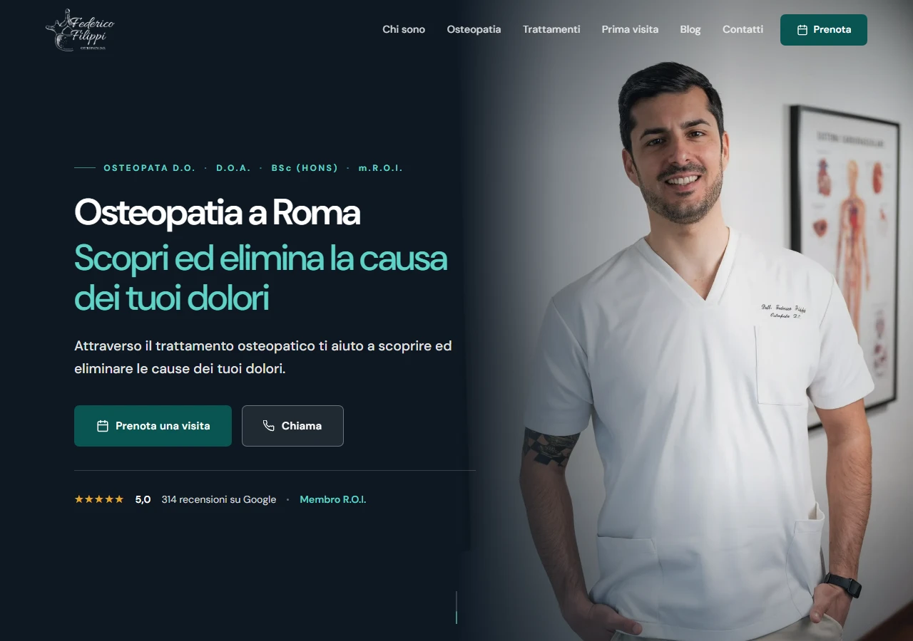 Il nuovo sito del dott. Filippi